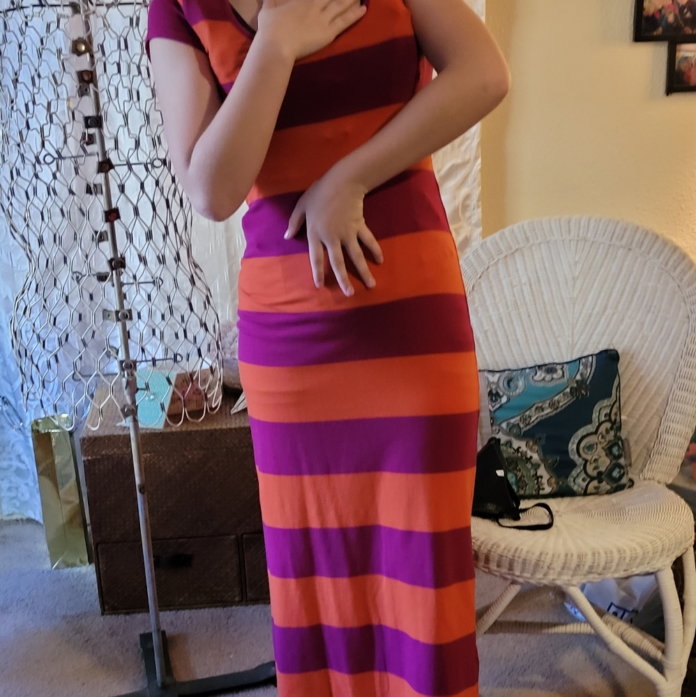 Fall color Maxi dress - Picture 1 of 4
